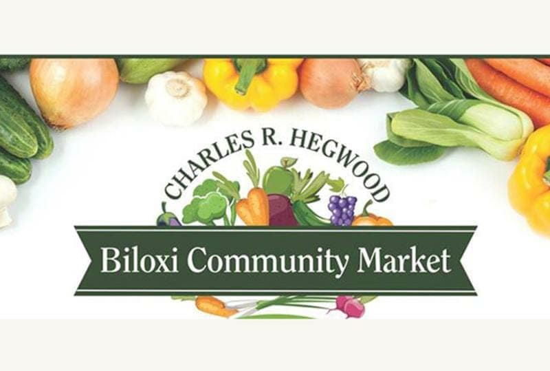 Charles R. Hegwood Biloxi Community Market graphic