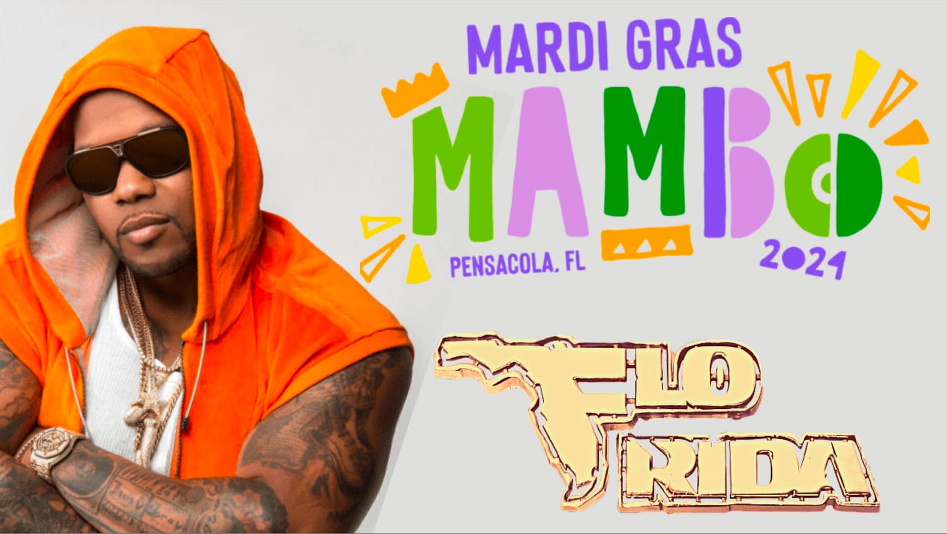 Pensacola Mardi Gras Mambo Starring Flo Rida Pensacola Mardi Gras Mambo Starring Flo Rida