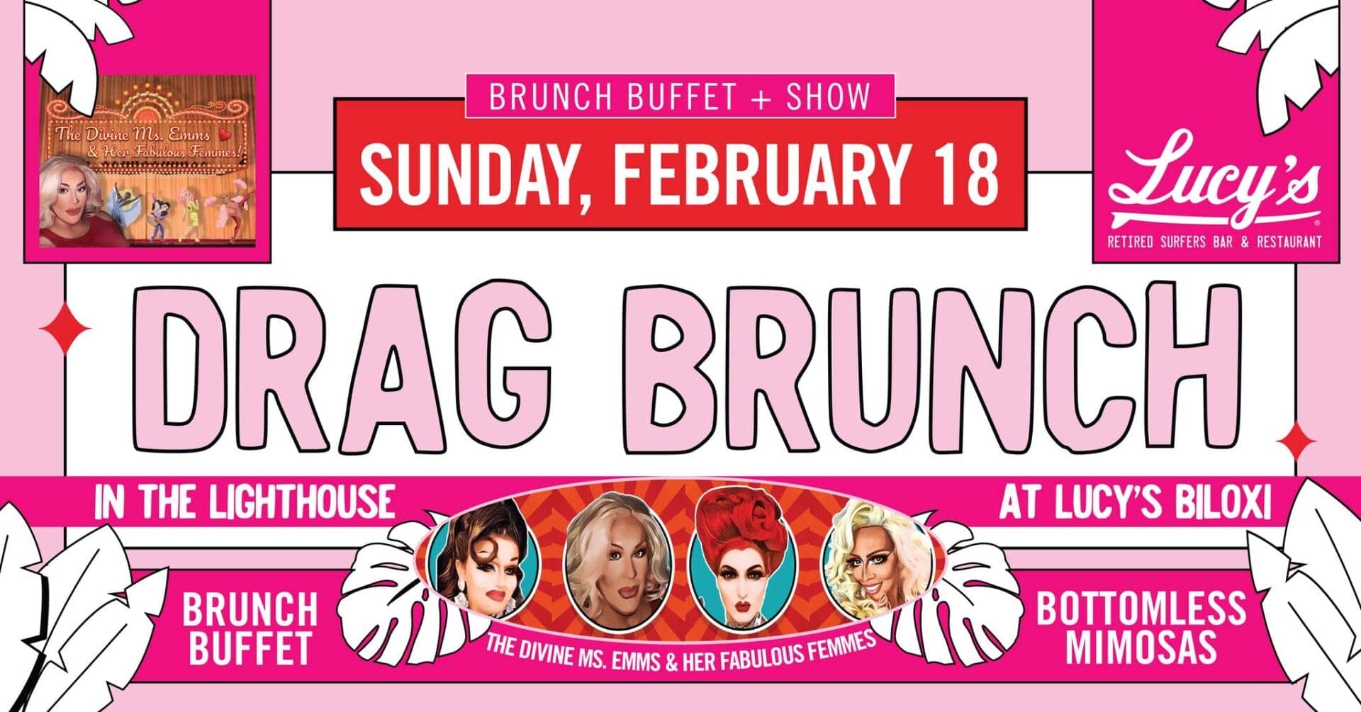 Lucy’s Drag Brunch – Go Gulf States