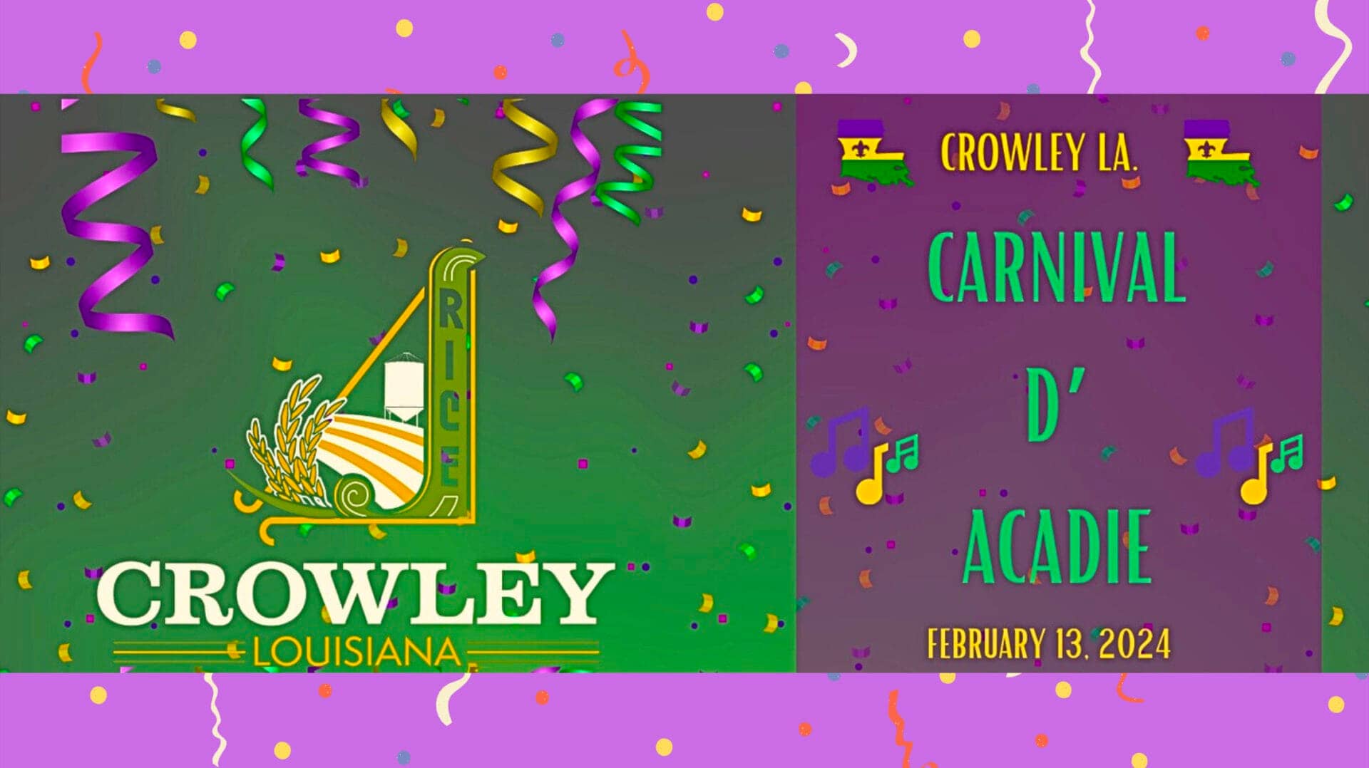 Carnival d’Acadie in Crowley
