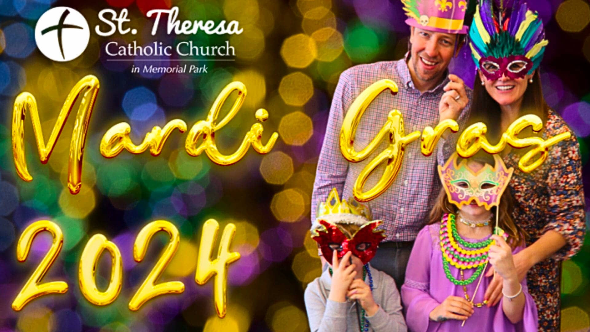 Mardi Gras Celebration at St. Theresa Catholic – Memorial/Houston Mardi Gras Celebration at St. Theresa Catholic – Memorial/Houston