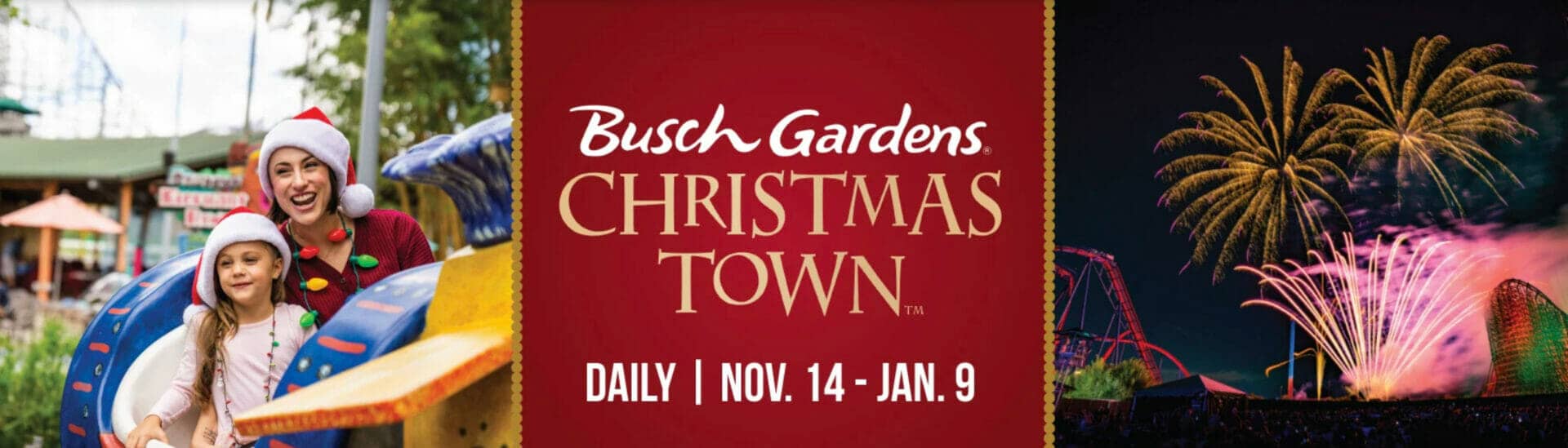 Christmas Town at Busch Gardens 2022 Christmas Town at Busch Gardens 2022