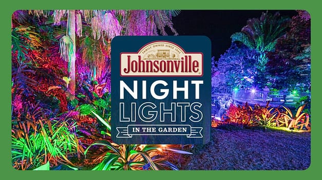 Johnsonville Night Lights in the Garden