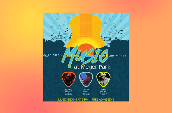 Music at Meyer Park – Johnny Hayes