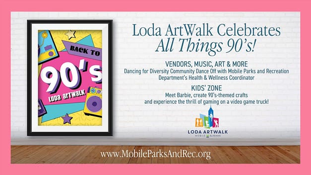 LODA Artwalk Celebrates All Things 90s