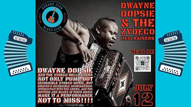 Dwayne Dopsie & the Zydeco Hellraisers at Ground Zero Biloxi