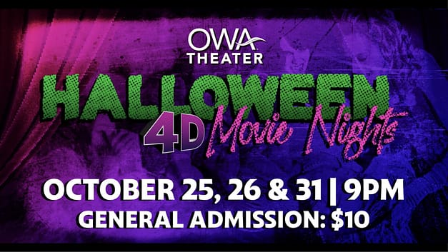 Halloween 4D Movie Nights at OWA