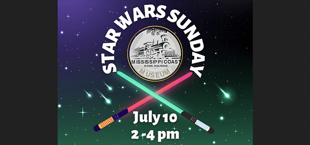 Star Wars Sunday at the Mississippi Coast Model Railroad Museum