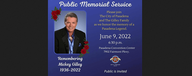 Remembering Mickey Gilley
