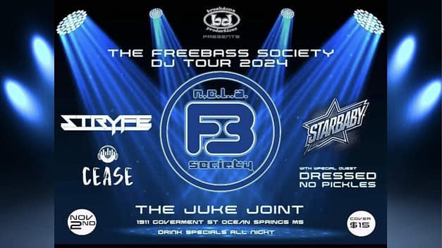 Freebass Society DJ Tour