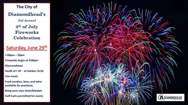 Diamondhead 4th of July Fireworks Celebration