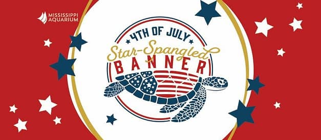 4th of July Star-Spangled Banner at the MS Aquarium