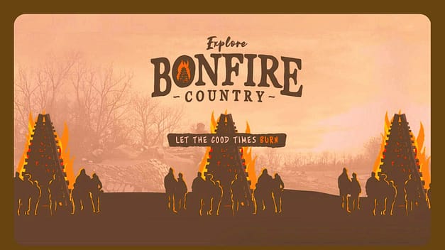 Bonfire Season on the Levee