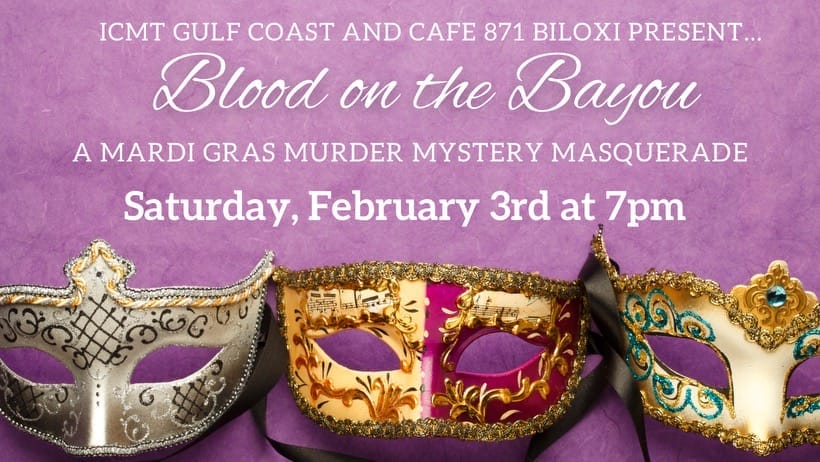 Blood on the Bayou Murder Mystery Masquerade