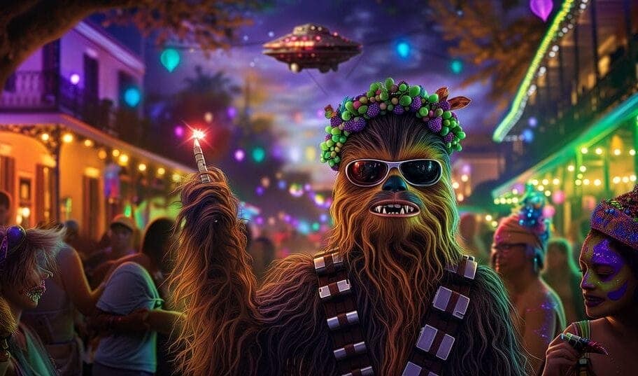 Nothing To See Here: Krewe of Chewbaccus Parade & Chewbacchanal Nothing To See Here: Krewe of Chewbaccus Parade & Chewbacchanal