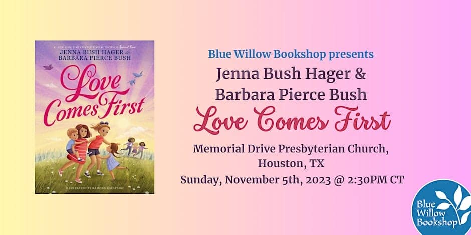 Bush Twins Book Celebration: Love Comes First Bush Twins Book Celebration: Love Comes First