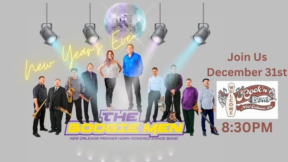 Boogiemen at Mid-City Lanes NYE Boogiemen at Mid-City Lanes NYE