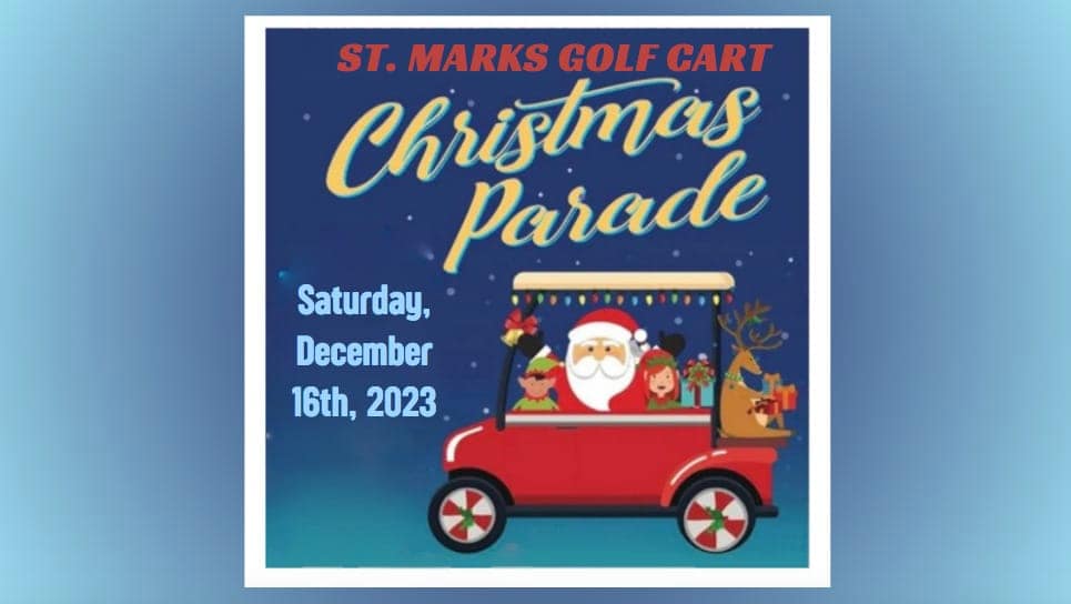 St. Marks Golf Cart Christmas Parade St. Marks Golf Cart Christmas Parade